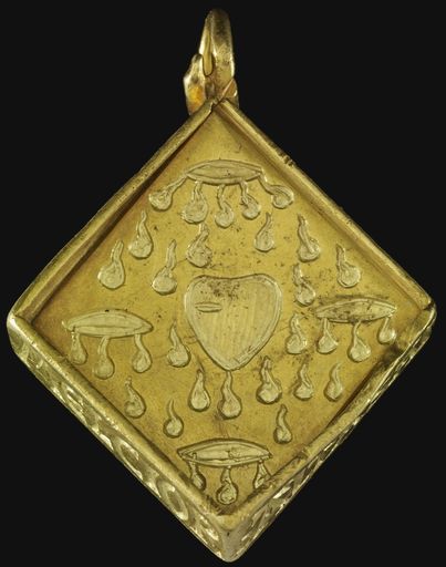 Virgin Mary gold pendant - back.jpeg
